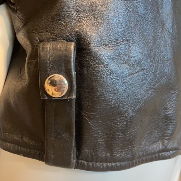 Schott Bros Perfecto One Star Leather Motorcycle Jacket - RARE VINTAGE 60s-70s - Picture 8 of 14